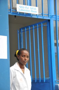 Hiwot Melk Tesdik, lab technician