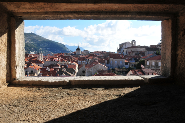 Dubrovnik from the city walls