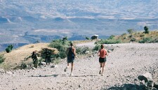 Running in the Blue Nile Gorge