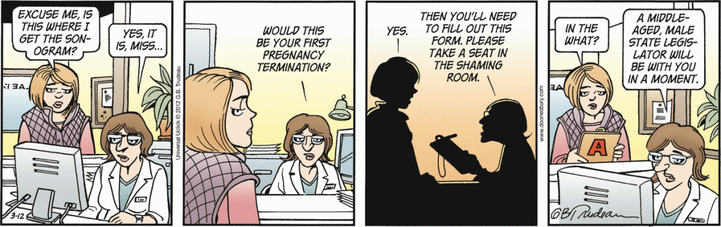 Doonesbury on Abortion