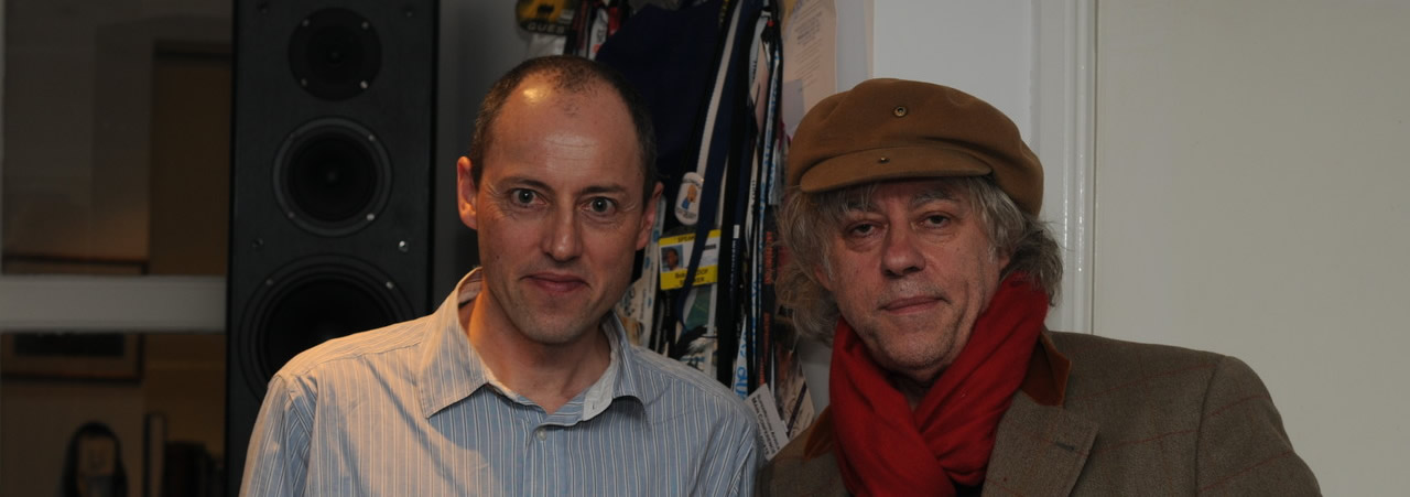 Owen Barder & Bob Geldof