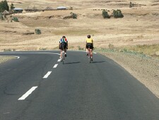 Road surface from Fiche to Addis